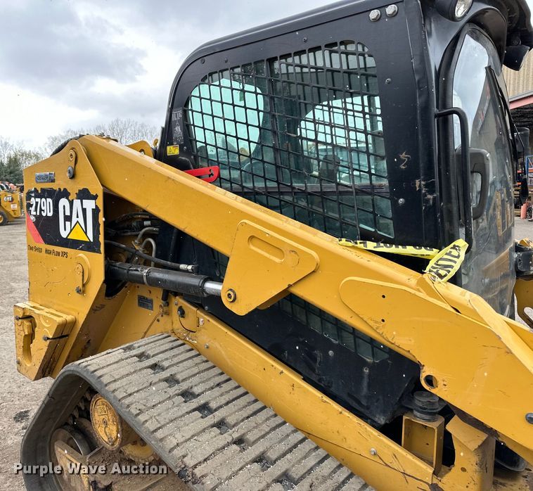image for item DQ0780 2017 Caterpillar  279D tracked skid steer loader