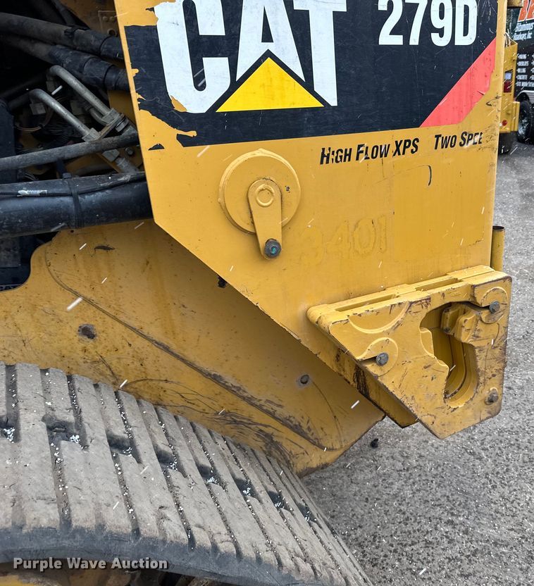 image for item DQ0780 2017 Caterpillar  279D tracked skid steer loader