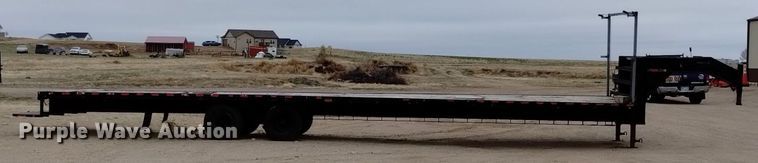 image for item DQ6077 2007 Delta equipment trailer