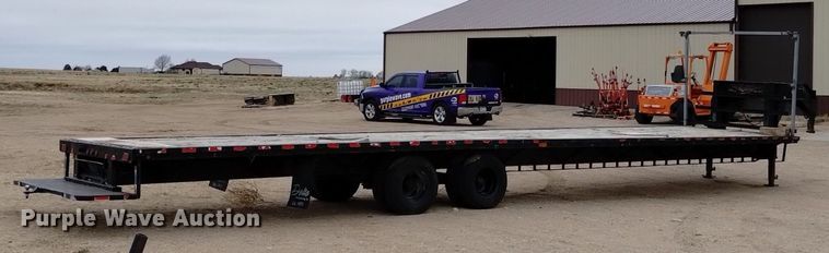 image for item DQ6077 2007 Delta equipment trailer