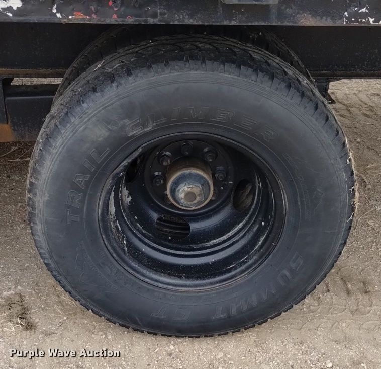 image for item DQ6077 2007 Delta equipment trailer