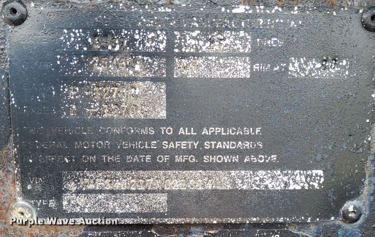 image for item DQ6077 2007 Delta equipment trailer