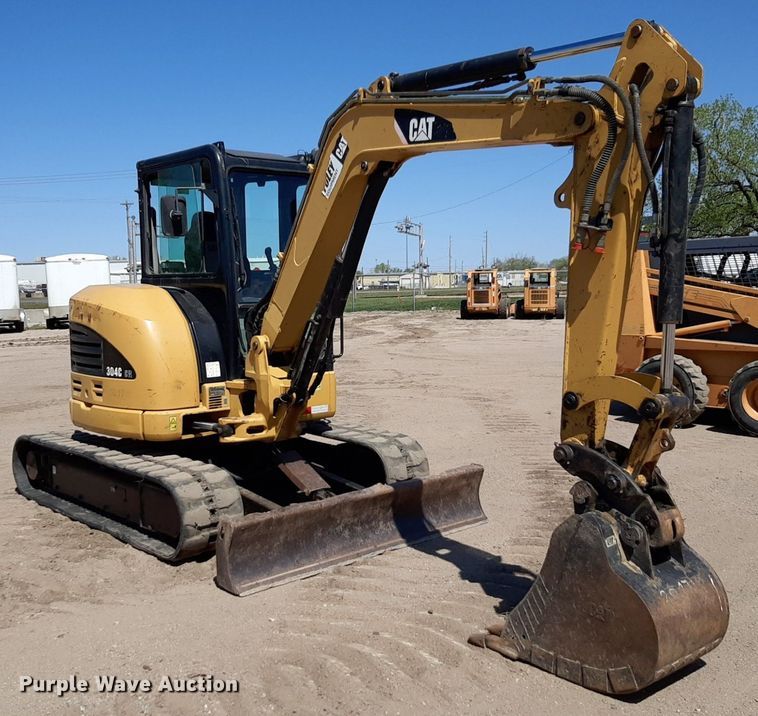image for item DQ6963 2009 Caterpillar 304C CR mini excavator
