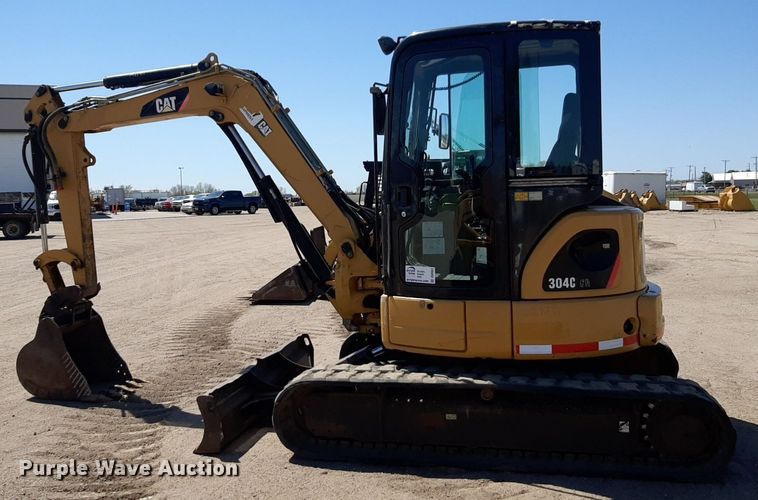 image for item DQ6963 2009 Caterpillar 304C CR mini excavator