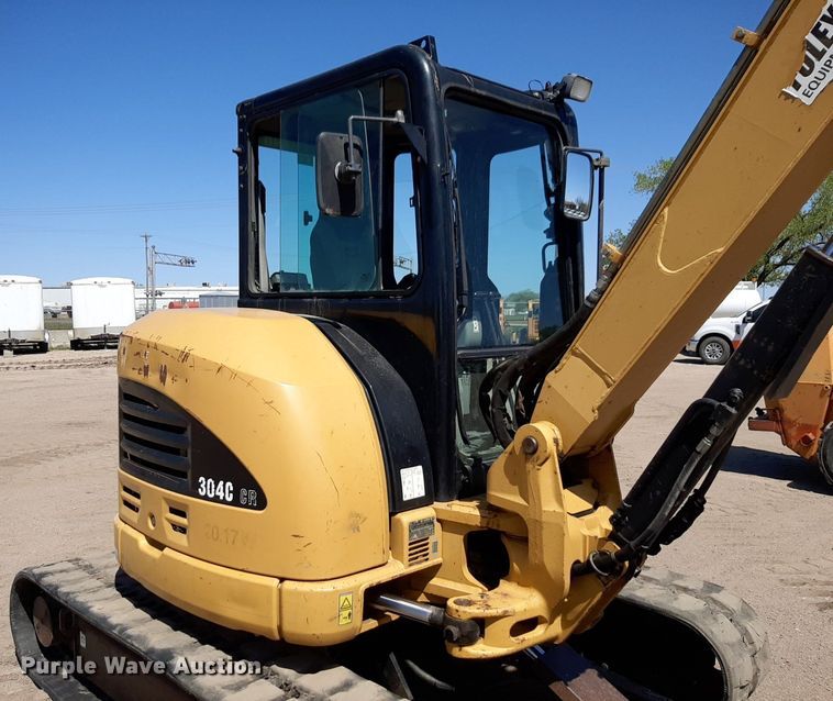 image for item DQ6963 2009 Caterpillar 304C CR mini excavator