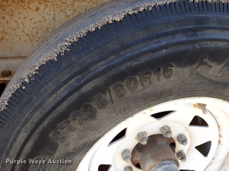 image for item DQ6965 2012 Larson 7500 reel trailer