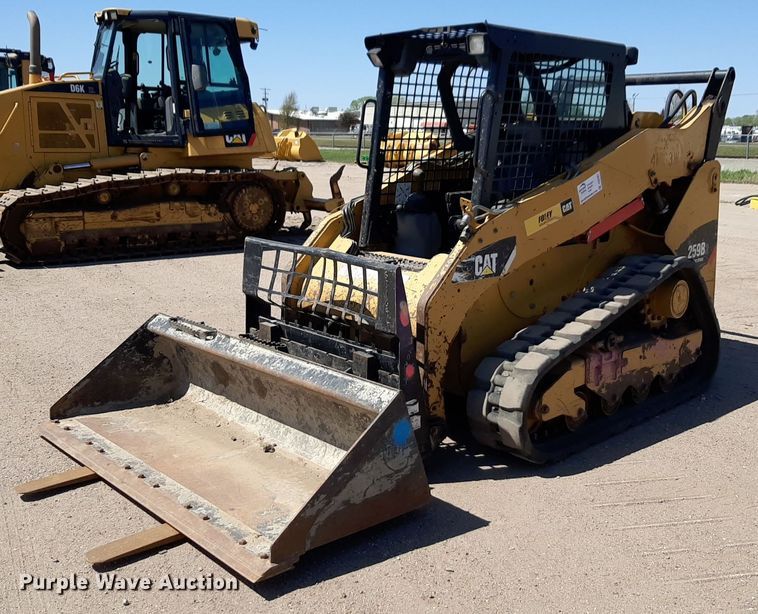 image for item DQ6967 2013 Caterpillar 259B Series 3 tracked skid steer loader