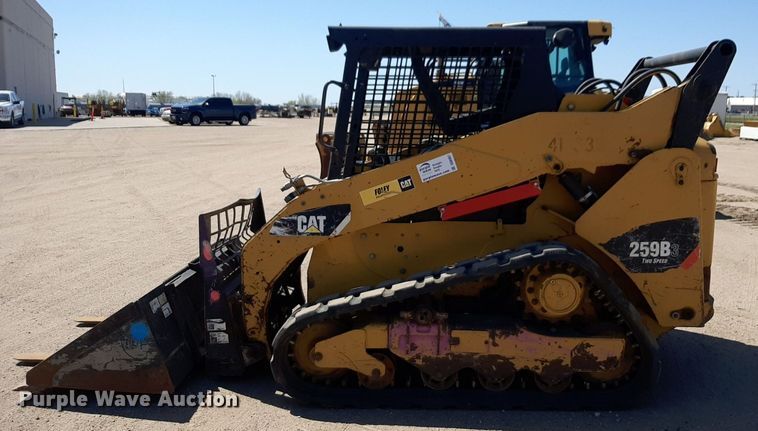image for item DQ6967 2013 Caterpillar 259B Series 3 tracked skid steer loader