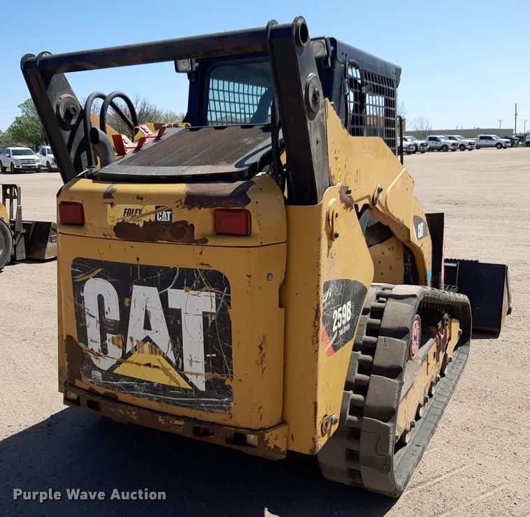image for item DQ6967 2013 Caterpillar 259B Series 3 tracked skid steer loader