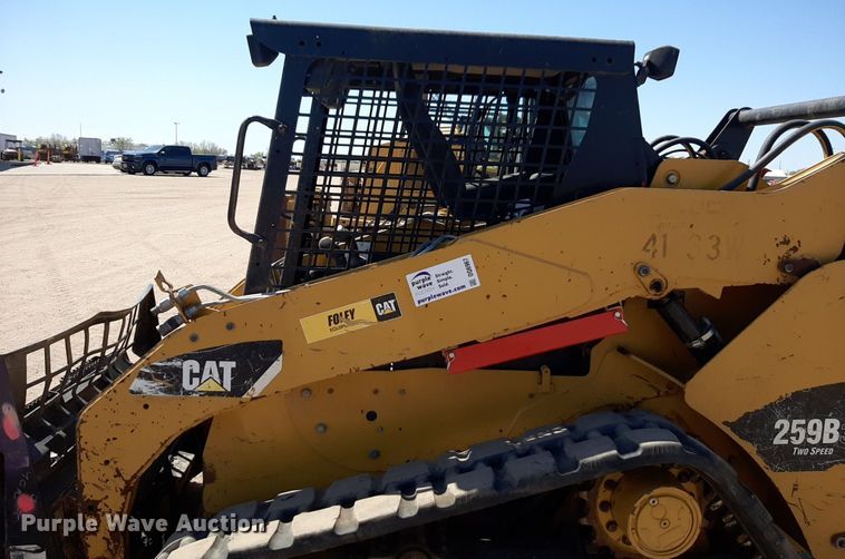 image for item DQ6967 2013 Caterpillar 259B Series 3 tracked skid steer loader