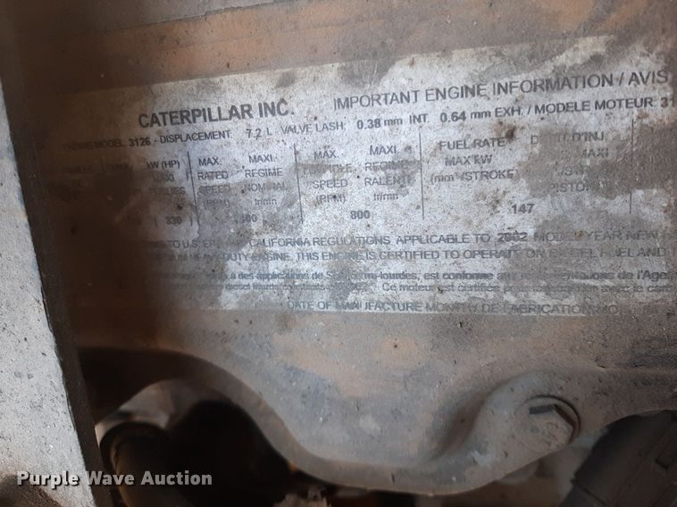 image for item DQ6969 2003 Peterbilt 330 water truck