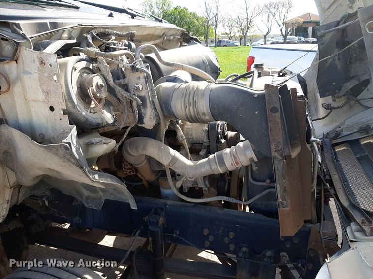 image for item DQ6970 2007 Ford F650 Crew Cab flatbed truck