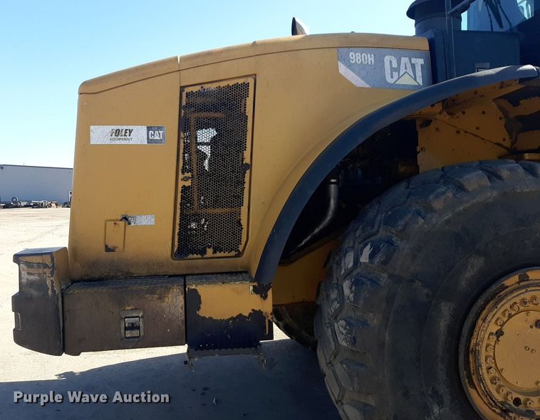 image for item DQ7030 2010 Caterpillar 980H wheel loader