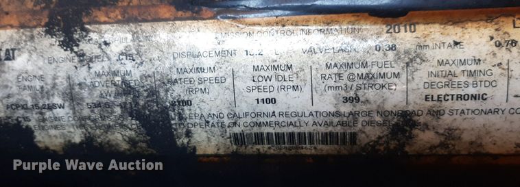 image for item DQ7030 2010 Caterpillar 980H wheel loader