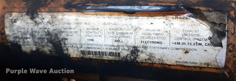 image for item DQ7030 2010 Caterpillar 980H wheel loader