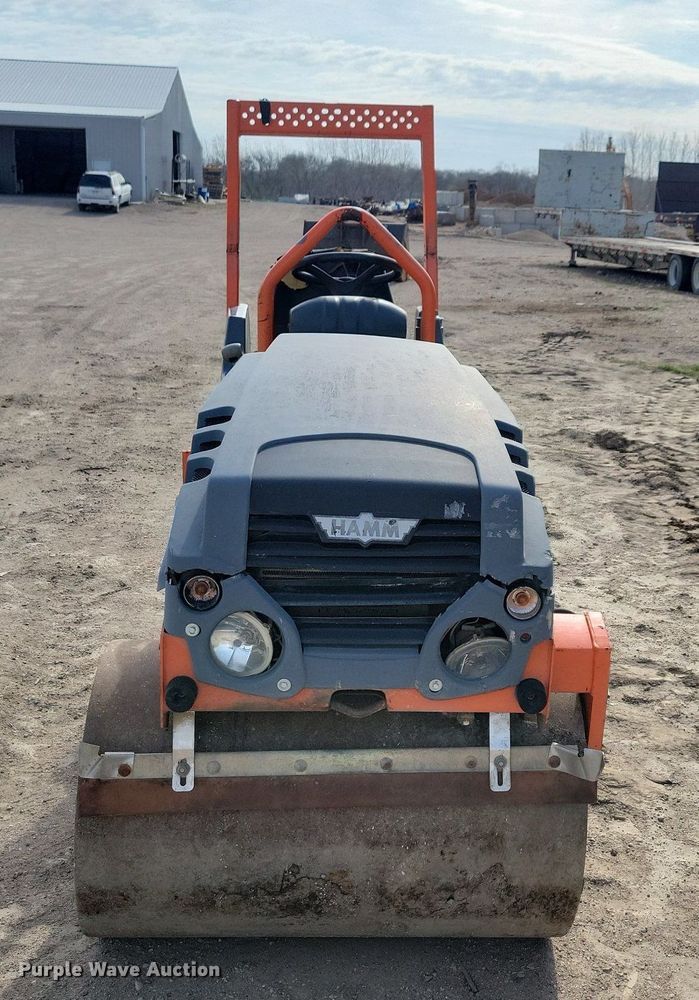 image for item DR4283 2015 Hamm HD10CVV double drum vibratory roller