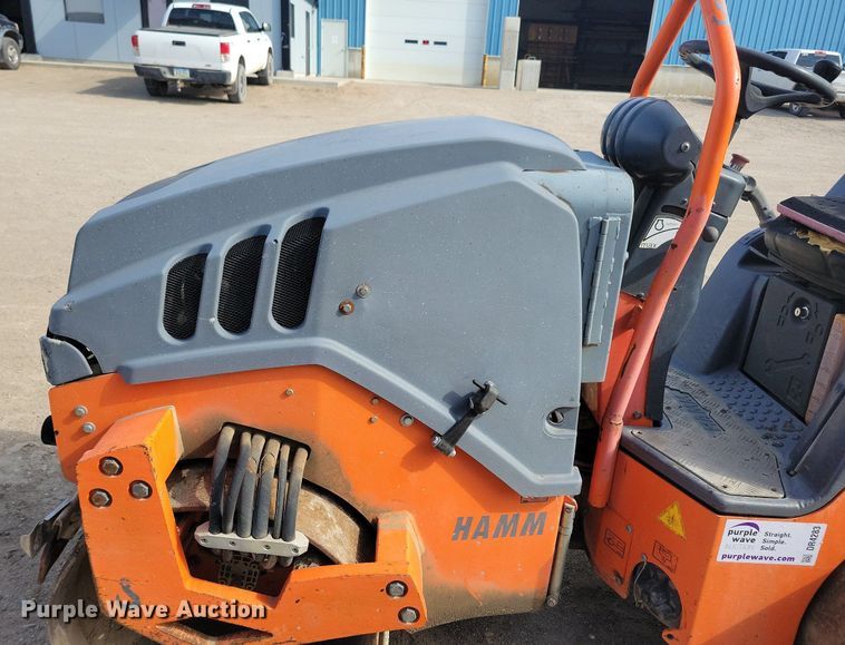 image for item DR4283 2015 Hamm HD10CVV double drum vibratory roller