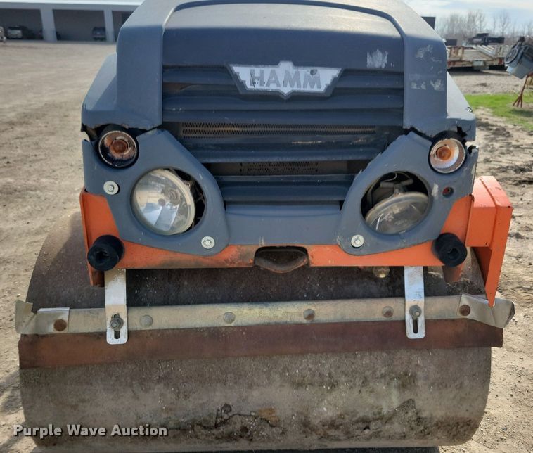 image for item DR4283 2015 Hamm HD10CVV double drum vibratory roller