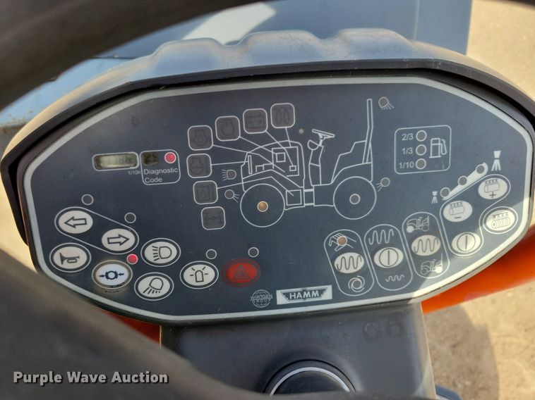 image for item DR4283 2015 Hamm HD10CVV double drum vibratory roller