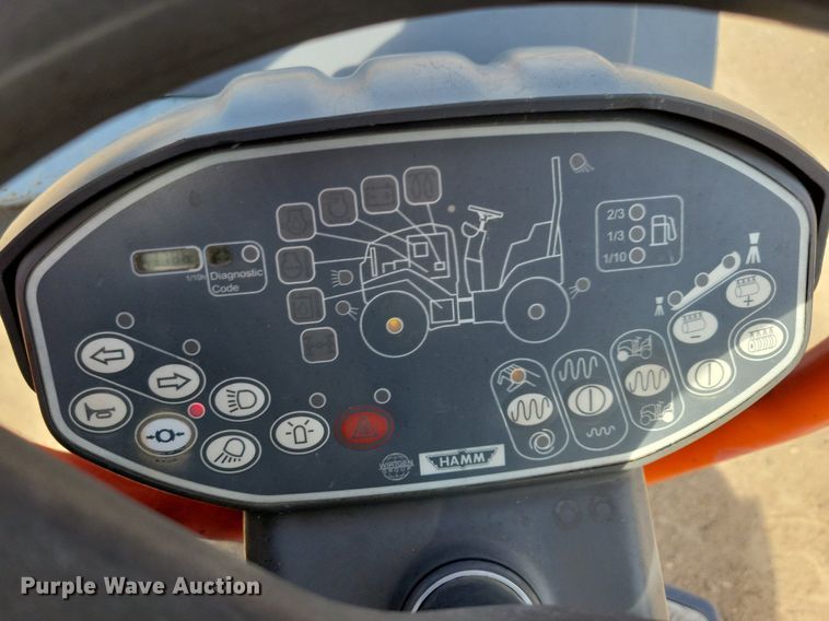 image for item DR4283 2015 Hamm HD10CVV double drum vibratory roller