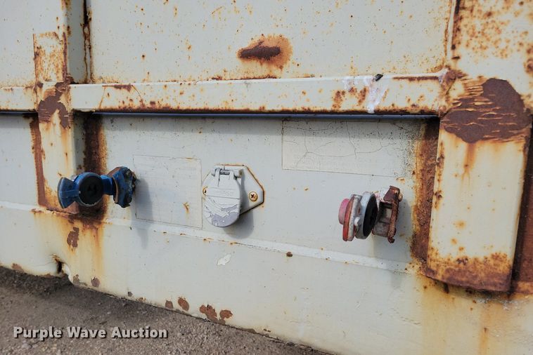 image for item DR4284 1995 Fontaine drop deck equipment trailer