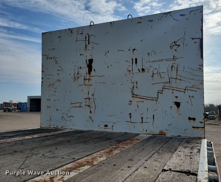 image for item DR4284 1995 Fontaine drop deck equipment trailer