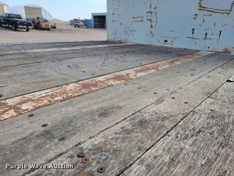 image for item DR4284 1995 Fontaine drop deck equipment trailer