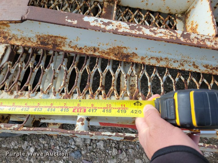 image for item DR4284 1995 Fontaine drop deck equipment trailer