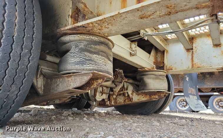 image for item DR4284 1995 Fontaine drop deck equipment trailer