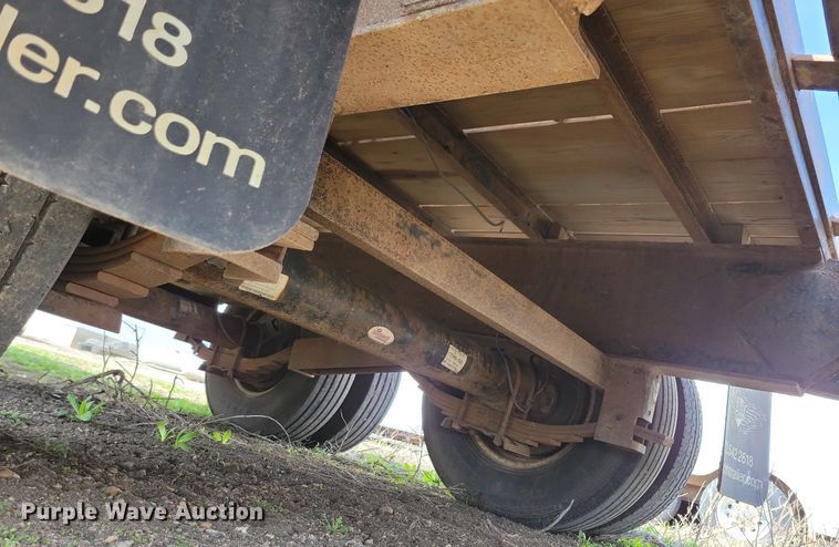 image for item DR4287 2017 H & H FD306 equipment trailer