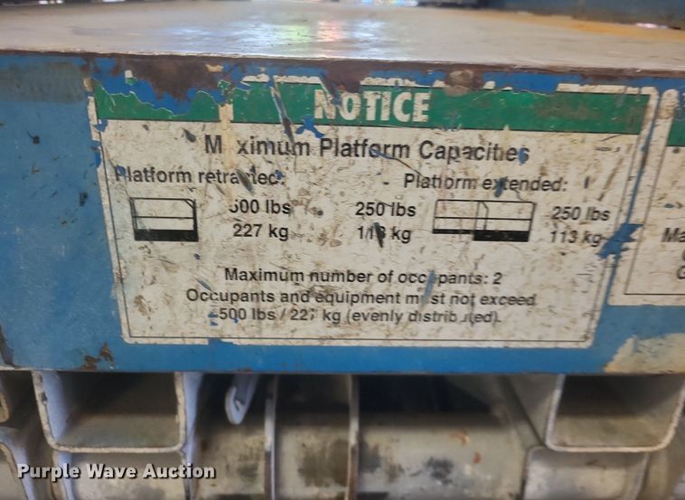 image for item DR4755 Genie GS1930 scissor lift