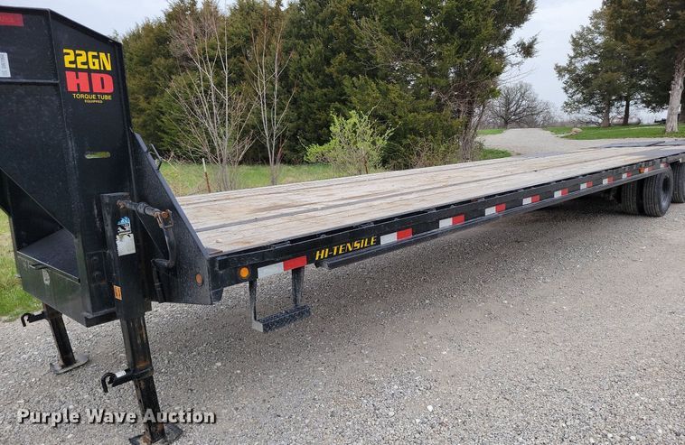 image for item DR7960 2022 BigTex 22GN-35BK+5MR equipment trailer