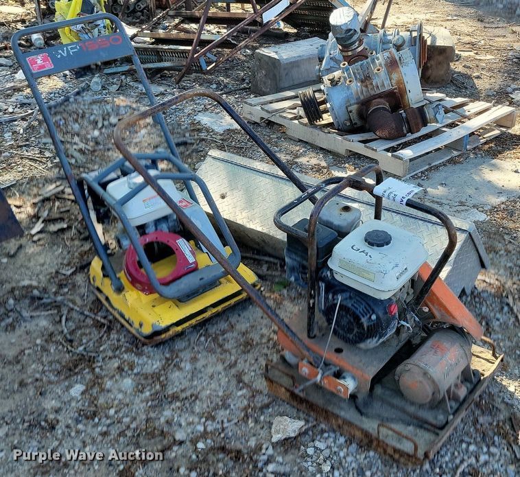 image for item DR8018 (2) walk behind compactors