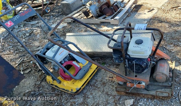 image for item DR8018 (2) walk behind compactors