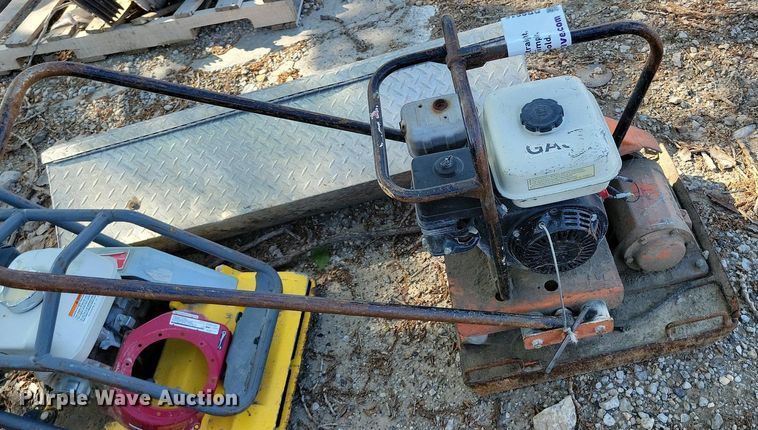 image for item DR8018 (2) walk behind compactors