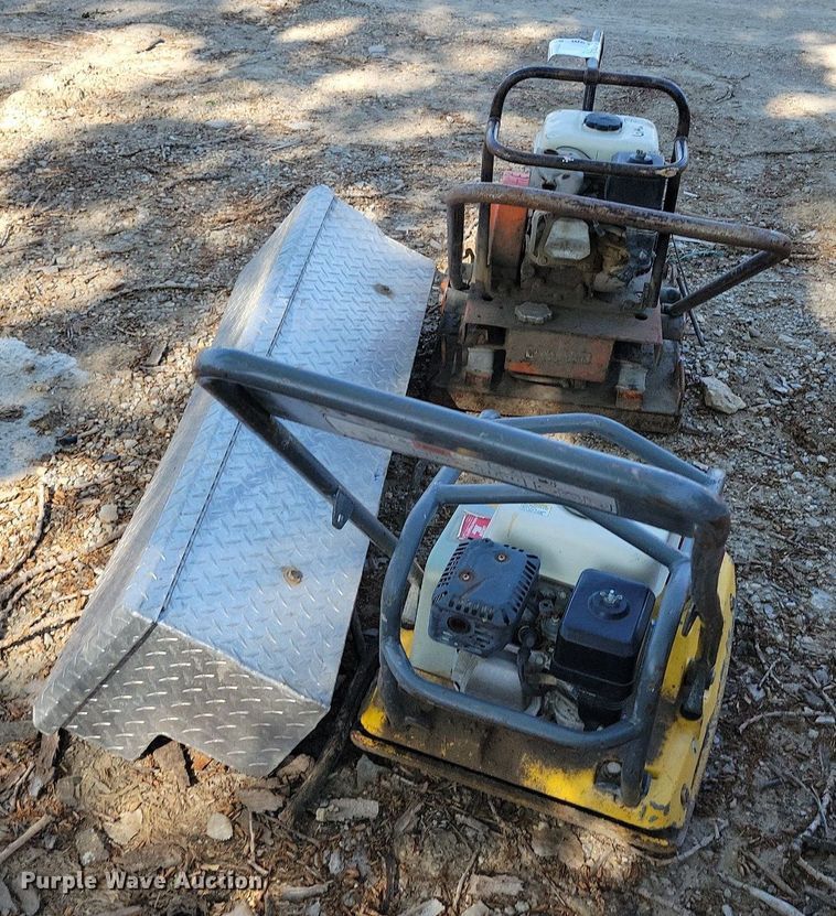 image for item DR8018 (2) walk behind compactors