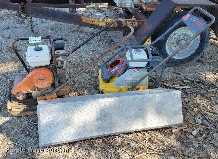 image for item DR8018 (2) walk behind compactors