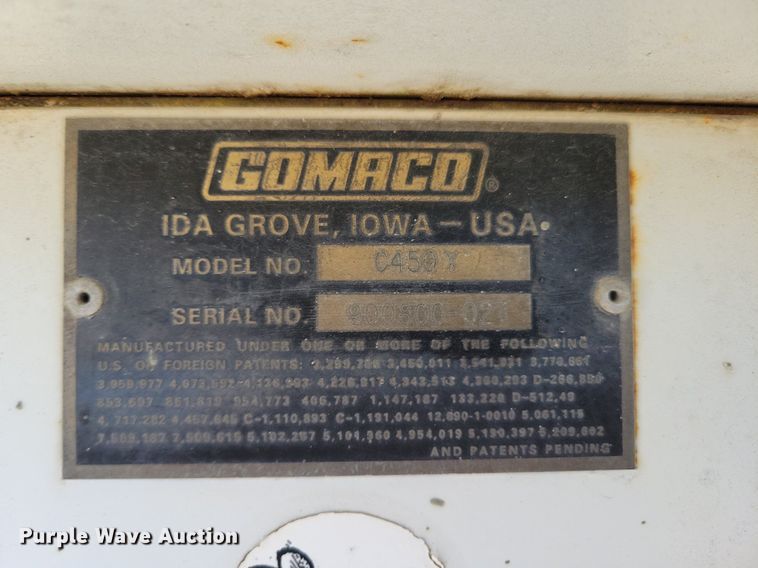 image for item DR8021 Gomaco C450 bridge deck finish machine