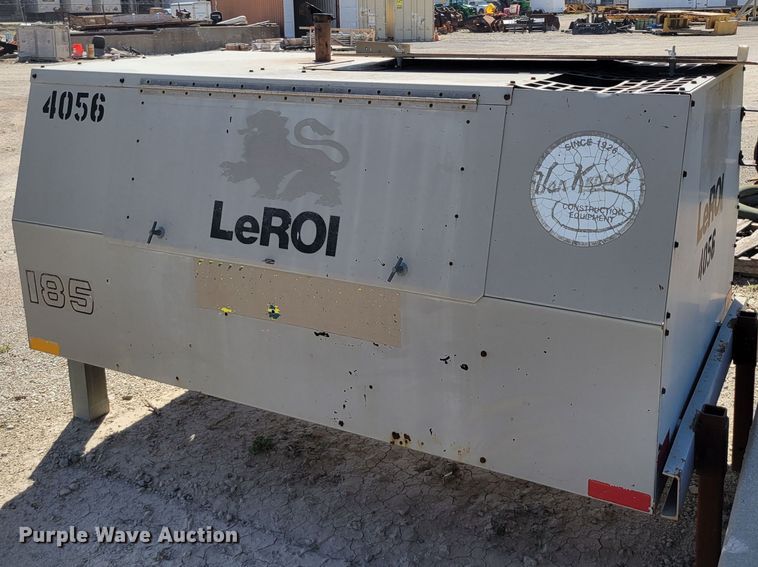 image for item DR8027 1999 LeRoi 185 air compressor