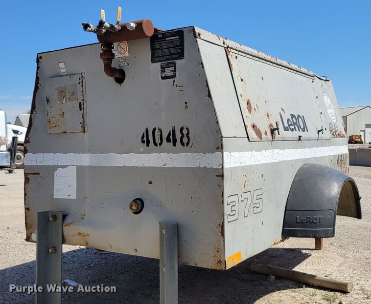 image for item DR8028 1997 LeRoi 375 air compressor