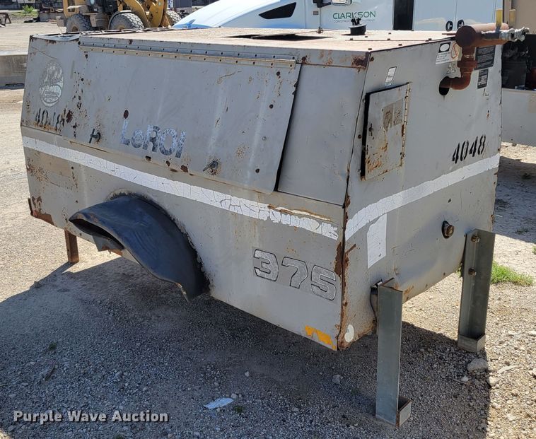 image for item DR8028 1997 LeRoi 375 air compressor