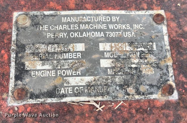 image for item DS2981 2000 Ditch Witch  3700DD trencher