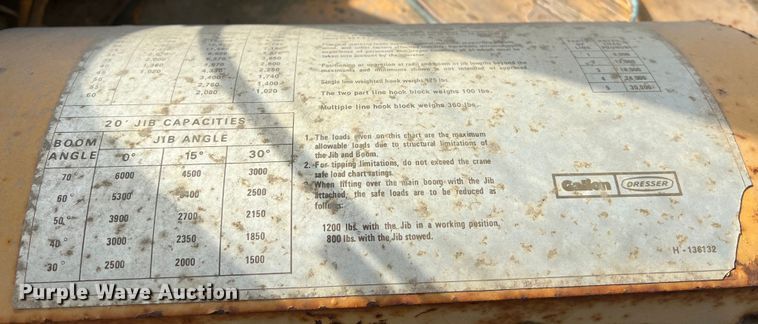 image for item DS2988 Galion D137064 crane