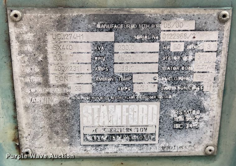 image for item DS2998 Newage International generator