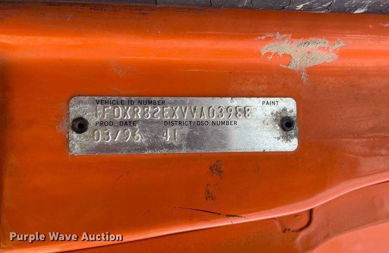 image for item DS5467 1997 Ford  L8000 fuel truck