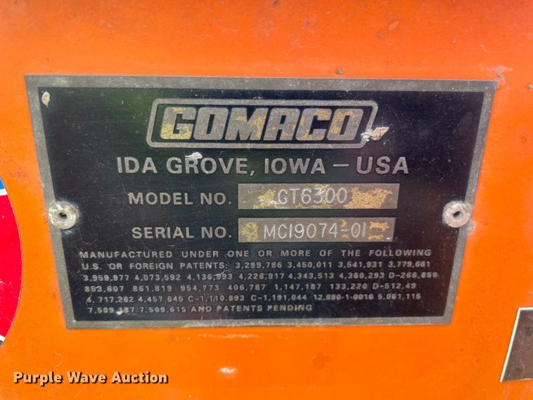 image for item DS5477 Gomaco  GT6300 slip form paver 