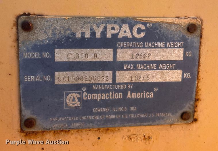 image for item DS5481 Hypac  C350D double drum roller