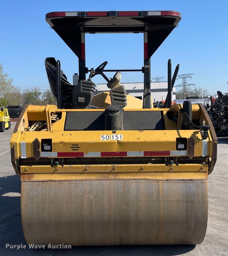 image for item DS5488 2012 Caterpillar  CB54XW double drum vibratory roller