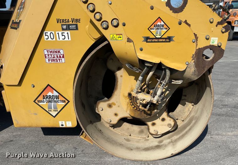 image for item DS5488 2012 Caterpillar  CB54XW double drum vibratory roller