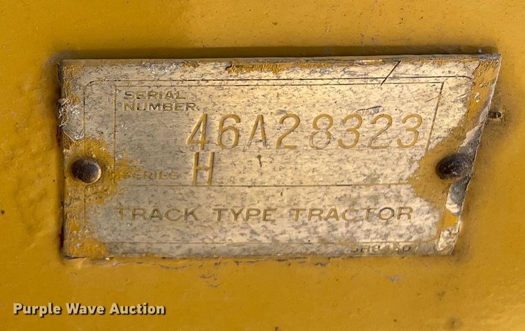 image for item DS5505 1972 Caterpillar  D8H dozer